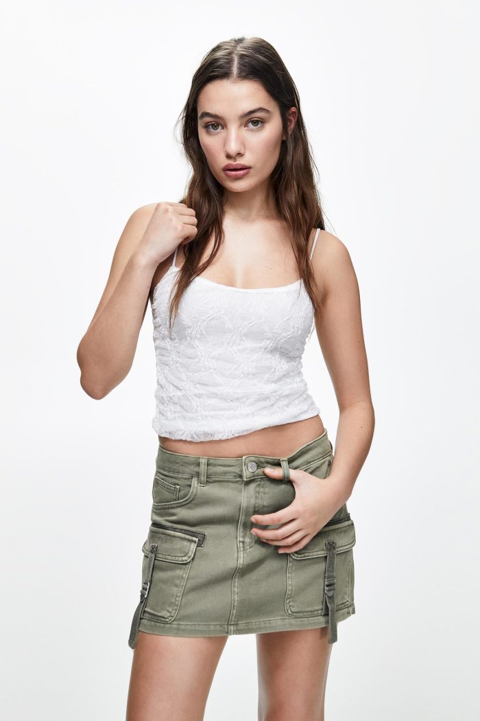 CARGO MINI SKIRT